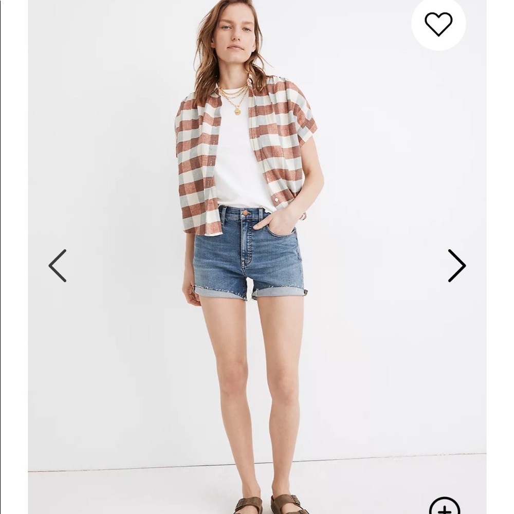 Madewell the perfect Jean short size 30